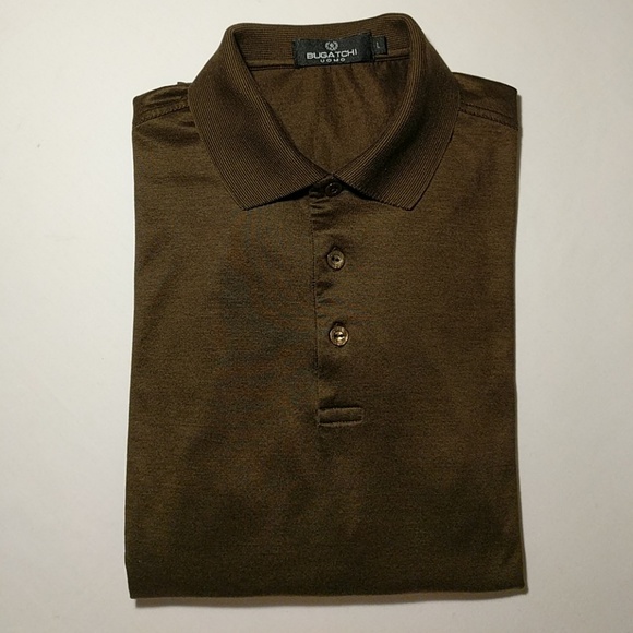 Bugatchi Other - Bugatchi Uomo Men's Polo 100% Cotton Large